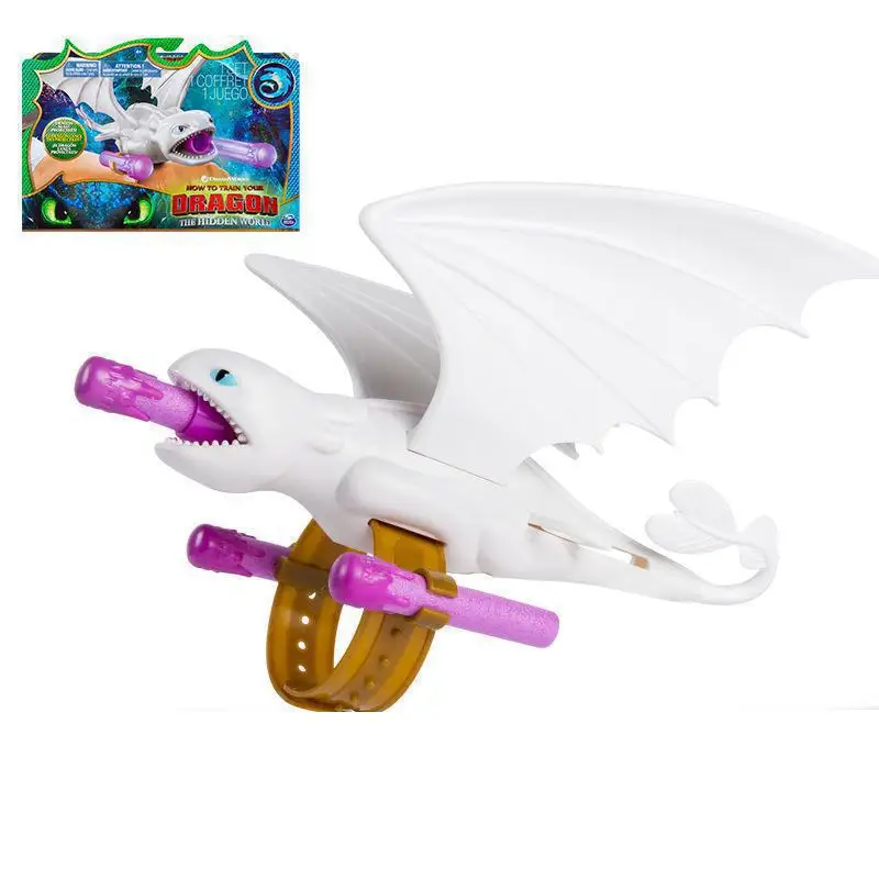 Как приручить дракона 3 No-tooth Shooting Toys дети стрельба игрушки стрела Мальчики Nightingales