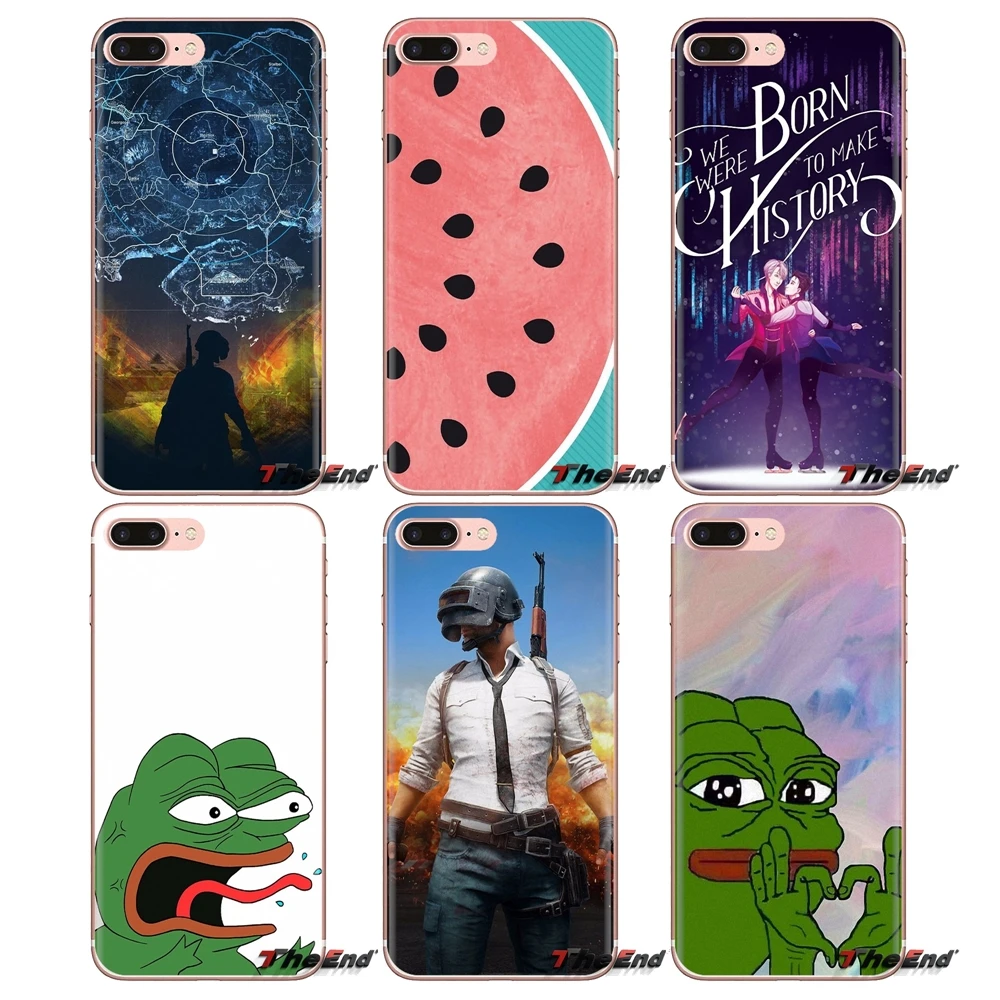 Прозрачный чехол из ТПУ Yuri On Ice The Frog Meme Pepe PUBG для Huawei Mate Honor 4C 5C 5X 6X 7 7A 7C 8 9 10 8C 8X 20 Lite Pro