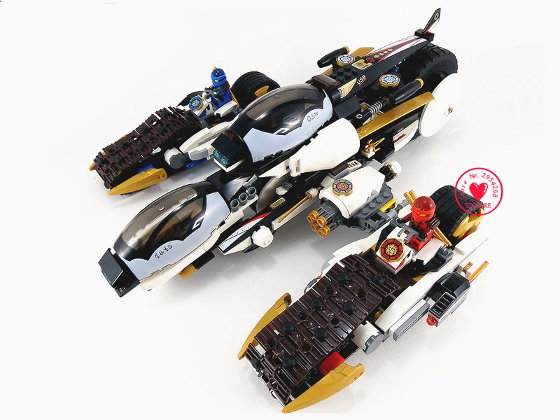 NEW lepin 10529 4 in 1 deform Chariot Toy model building blocks Ninja Set Ultimate secret intrusion bricks compatiable 70595 baby-building-blocks