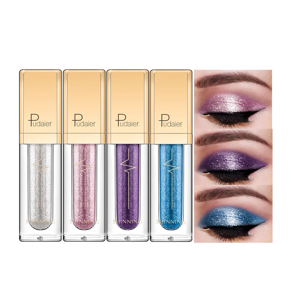 

1 Piece Shining Eye Shadow Glitter Liquid Eyes Makeup Luminous Colorful Shimmer Eyeshadow Gloss Diamond Pearly Shadow Cream Pen