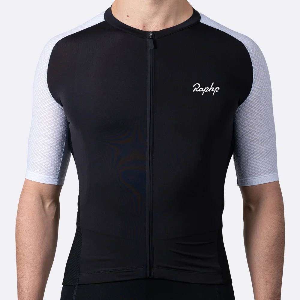 

Pro Team RCC Raphp Summer Short Sleeve Cycling Jersey For Men Quick Dry Bicycle MTB Bike Tops Clothing Wear Silicone Non-slip