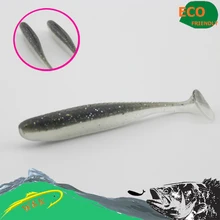 Small soft fishing lure for bass fishing –9 cm 10 pcs one bag soft lure for zander soft bait