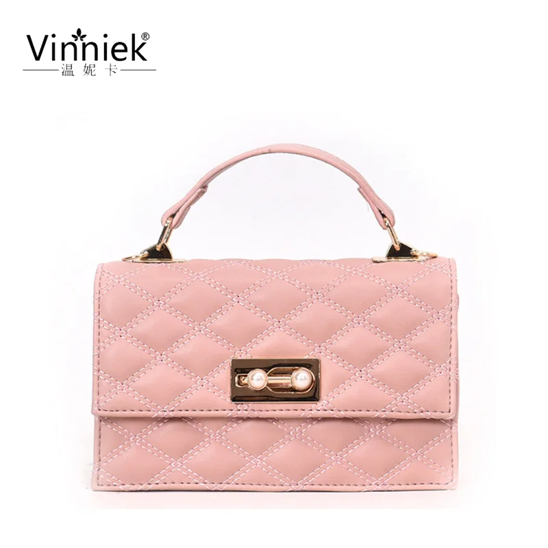 

Small bag female summer New PU women handbag fashion Prismatic lock small square bag casual wild shoulder Messenger bags