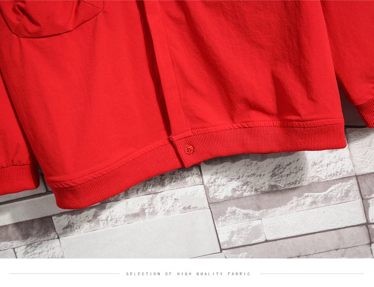 Весенние новые японские твердотельные Цвет мужчина будет товара Рубашка с объемными карманами куртка пальто свободного кроя