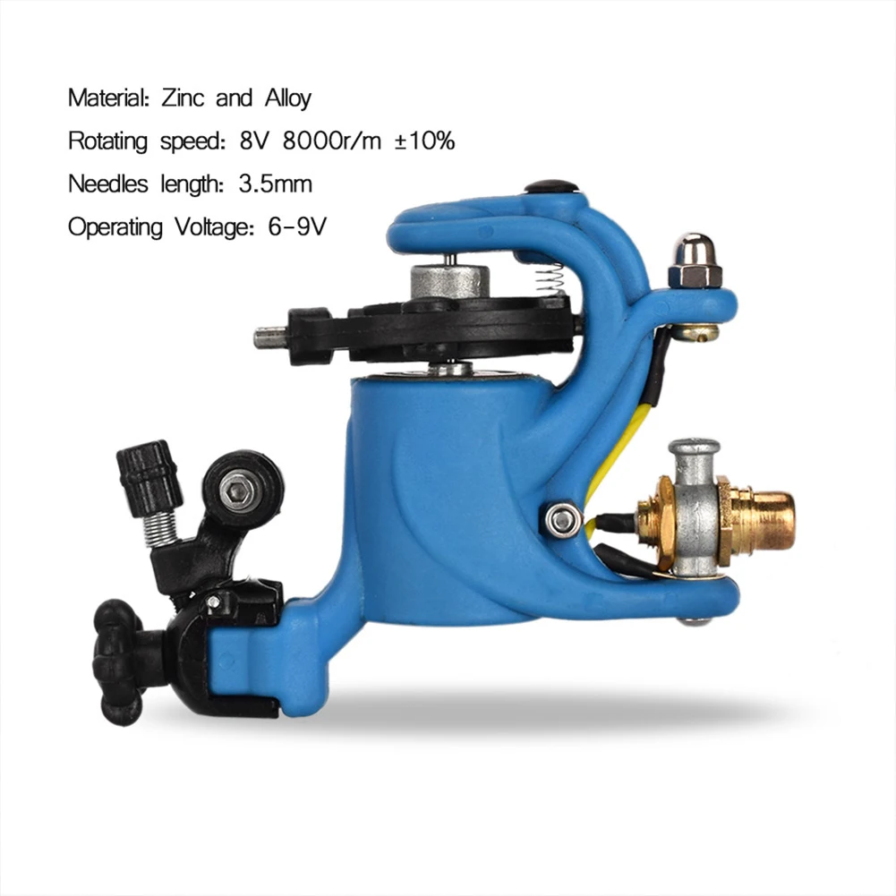 1 шт. вращающийся Профессиональный аппарат для нанесения татуировок аксессуары Запчасти регулируемые для художников CD88 - Цвет: as picture