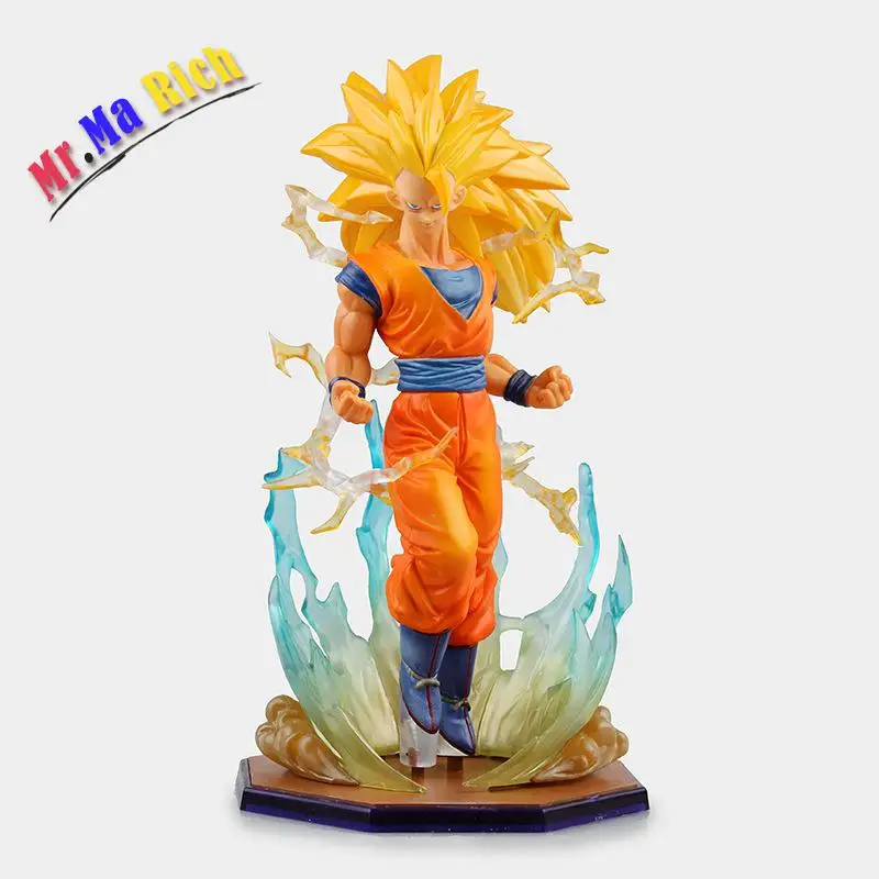 

Anime Figure F.zero Super Saiyan 3 Son Gokou Juguetes Pvc Action Figure Brinquedos Collectible Model Kids Toy 18cm