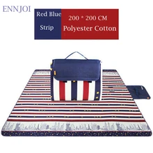 ENNJOI 200*200 см скатерть для пикника кемпинга Матрасы для пикника коврик для пляжа или палатки Влагоустойчивый для пикника Одеяло Детские многопользовательский пляжный коврик