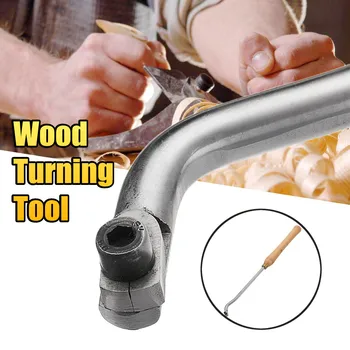 

Round Wood Turning Tool Chisel HSS Lathe Tool Insert Cutter Tools Angled Shank Woodworking Tool Hollowing Out Hollowing Chisel