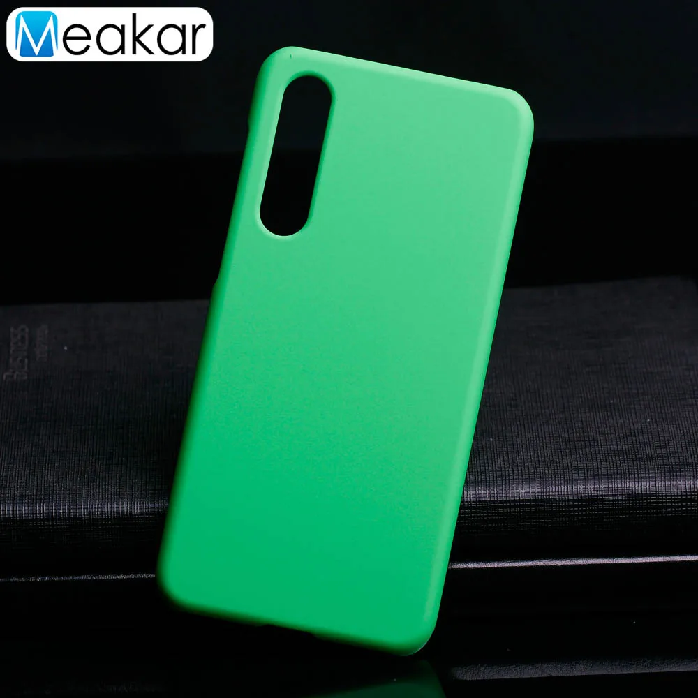 Матовая Пластик Coque 5.97For Xiaomi mi 9 SE чехол для Xiaomi mi 9 mi 9 SE 9Se mi 9se телефона чехол-лента на заднюю панель - Цвет: Green