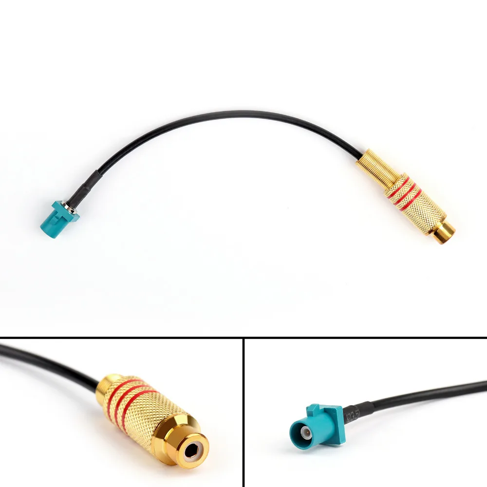 

Areyourshop RG174 Cable 15CM RCA Female Plug Jack To Fakra-Z Male Plug RG174 Cable Antenna Extension