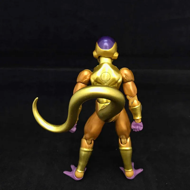 4 5 дюймовый Драконий шар Z Resurrection F Golden Frieza морозильная камера подвижная 12 см ПВХ