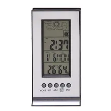 LCD Digital Thermometer Hygrometer With Alarm Clock Weather Station Indoor Electronic Humidity Temperature Monitor Moon Show
