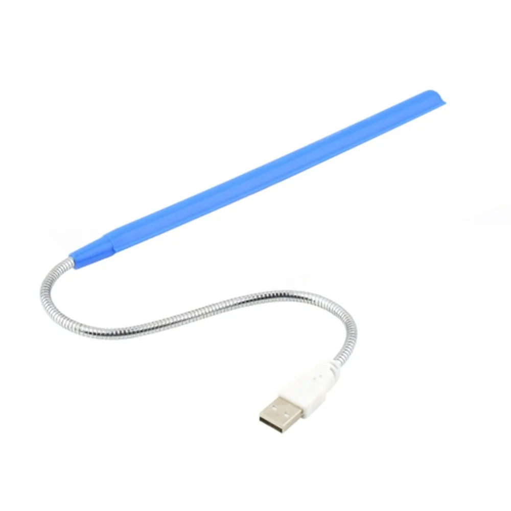 Универсальный гибкий мини 10 светодиодный USB Портативный свет лампы для ноутбук, настольный компьютер ПК