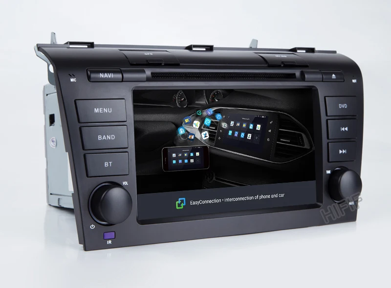 Clearance IPS 7" Touch Screen Car DVD Stereo Player FOR MAZDA3 MAZDA 3 2004 2005 2006 2007 2008 2009 Bluetooth Radio GPS Navigation System 8