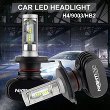 

Hot Sale Pair Car LED Headlight Replace Bulbs Lamp Hi/Lo Beam NIGHTEYE 158000LM H4 9003 HB2