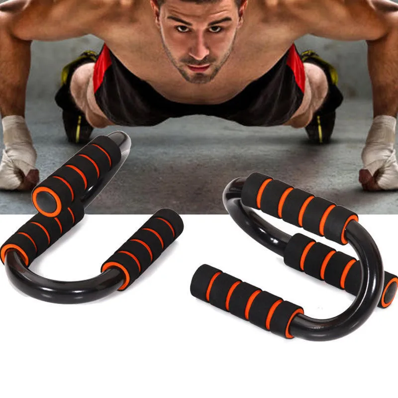 

1 Pair Fitness Push Up Pushup Stands Bars Sport Gym Exercise Training Chest Bar Sponge Hand Grip Trainer For Body Building