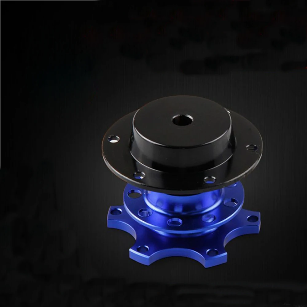 Multicolor Universal Car Steering Wheel Snap Off Quick Release Hub