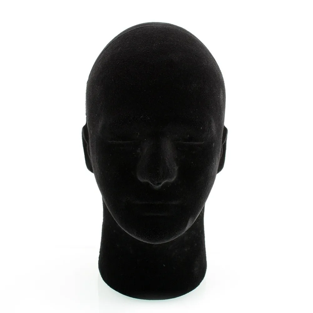 Black/White Styrofoam Foam Mannequin Manikin Head Stand Model Glasses Display
