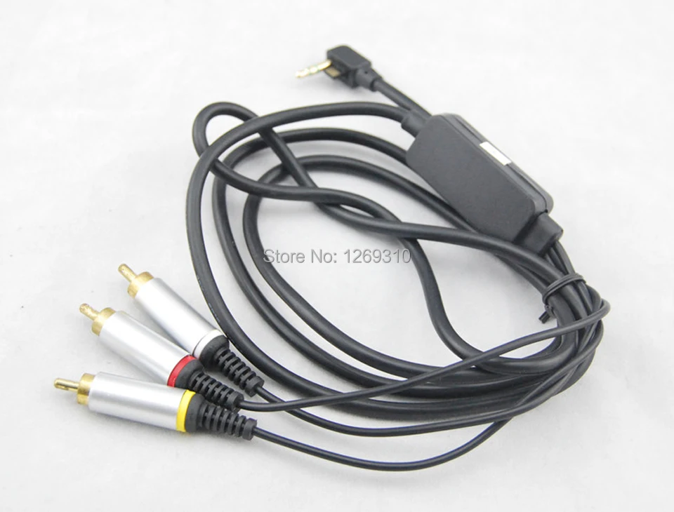 Композитный AV кабель Tranfer RCA для PSP 2000 3000 Slim to TV|cord cable|cordcable |