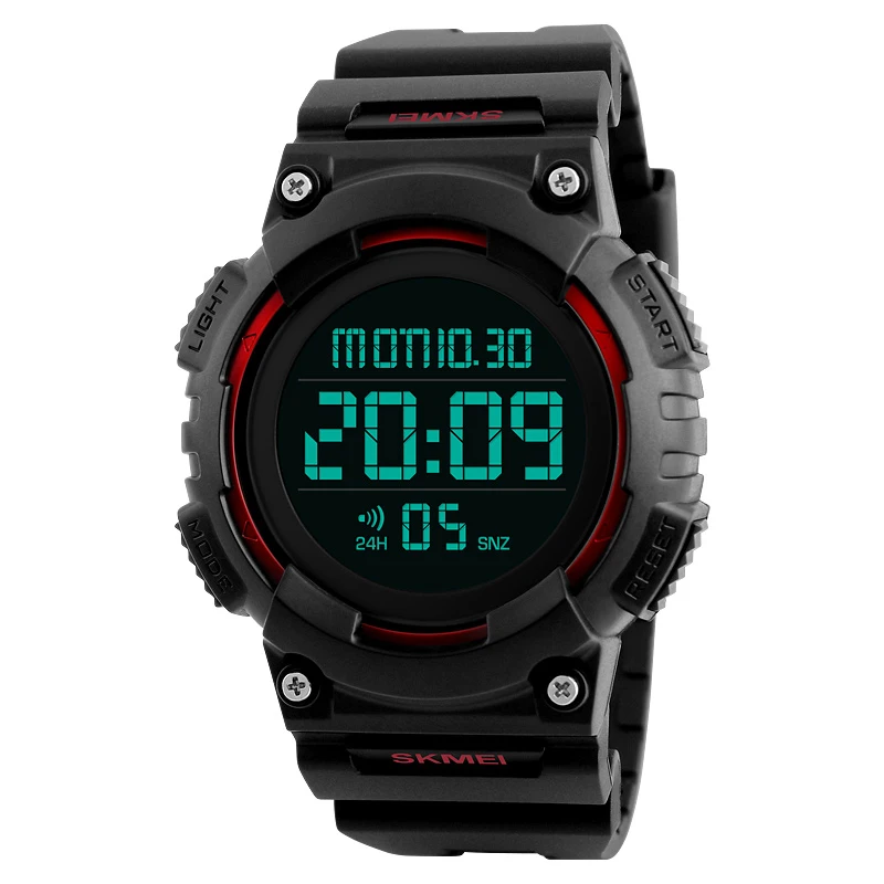 

Outdoor Multi-function Dual Display Men's Mountaineering Electronic Watch 2018 New Moment Sport Wrist Clock Top Brand Luxury A61