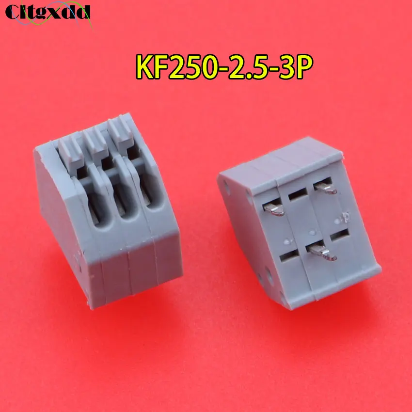 Пружинный клеммный блок KF250 KF270 KF211V разъем 2 5 мм 3 54 0 шаг 3P 4P 5P 6P для сращивания на