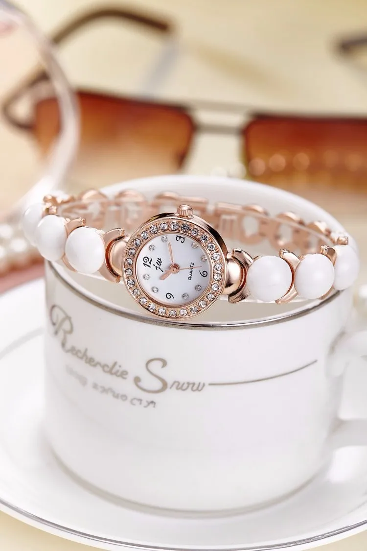 JW, Новое поступление, кварцевые часы для женщин, роскошный бренд, стразы, браслет, часы, Дамская мода, нержавеющая сталь, золотые наручные часы