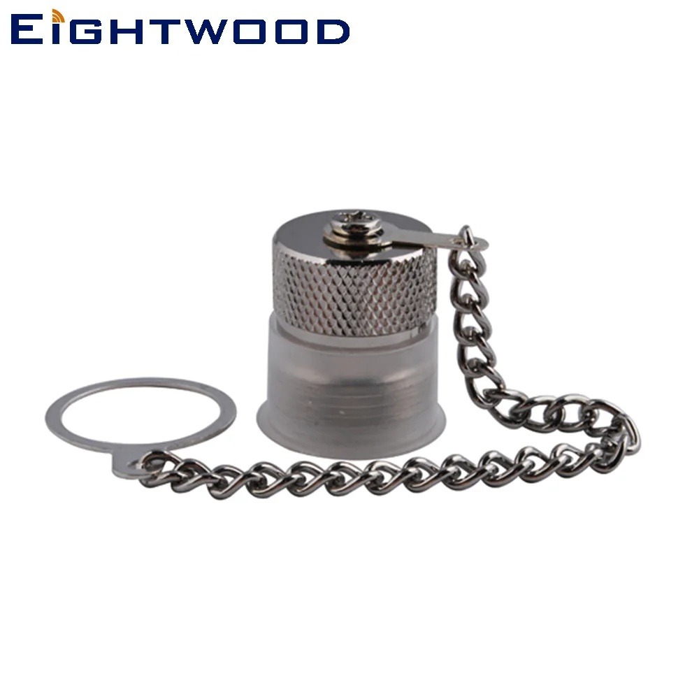 Eightwood 10 шт. пылезащитный колпачок для N-Type штепсельной вилки коаксиальный разъем RF