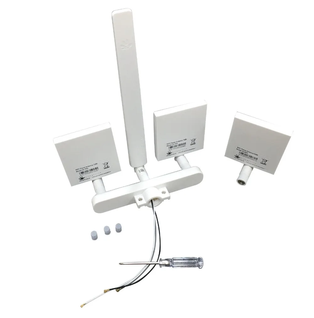 100 ARGtek BlueProton DJI Phantom 3 Standard WiFi Signal Range Extender Antenna Kit 10dBi Omni