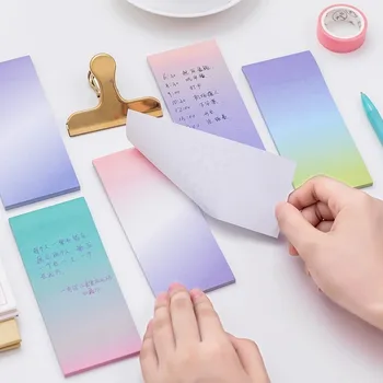 

Creative Colorful Sticky Notes Memo Pad Office Decoration Weekly Planner Stickers Adhesive Notepad Gift School Supplies 02110