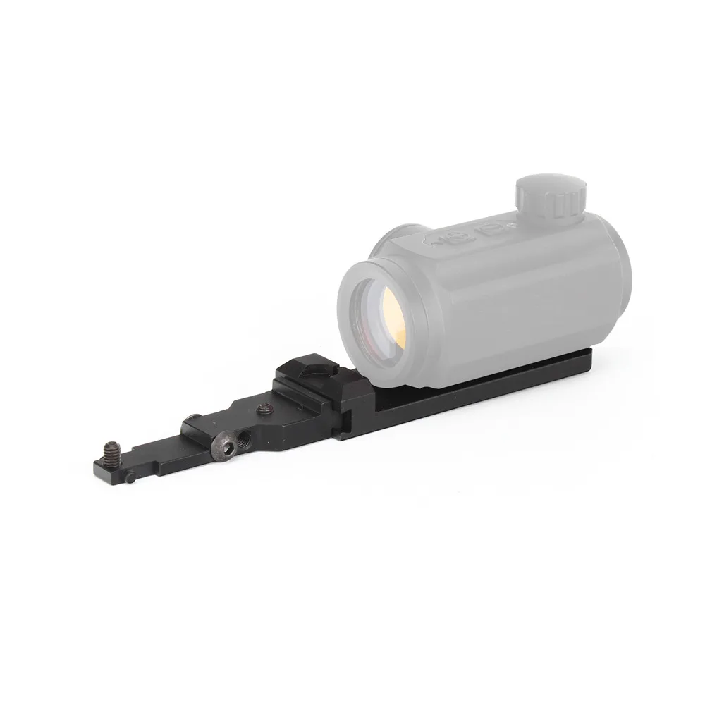 ohhunt Mini Red Dot Sight Mount with Integral Rear Iron Sight AK-47 AK-74 for Aimpoint T1 Micro Primary Arms MD06 and Vortex Sparc (11)