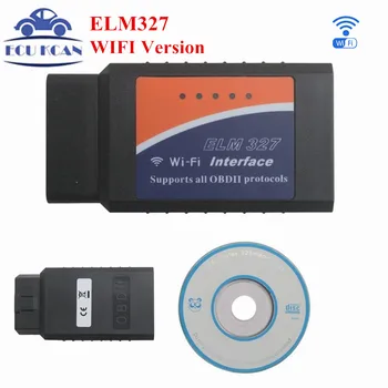 

Best Quality Vgate VELM327 Wifi Scanner Auto OBD2 Diagnostic Tool ELM 327 WIFI OBDII Scanner V 1.5 Wireless ELM327