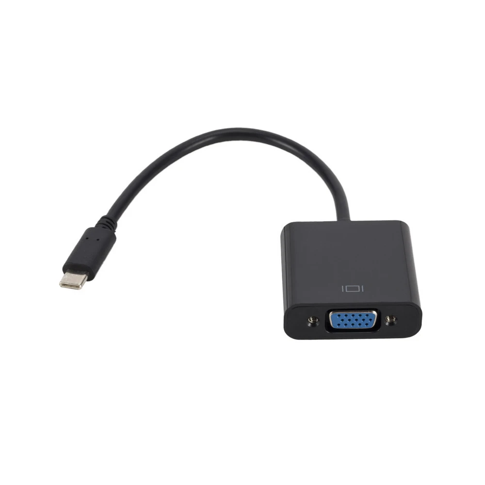 USB 3,1 Тип C к HDMI/VGA адаптер конвертер USB-C Тип с разъемами типа C и HDMI VGA 1080 P кабель для samsung Galaxy S9 MacBook Chromebook HDTV