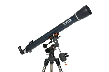 

CELESTRON Professional AstroMaster 70EQ Refractor Telescope Red Dot Finderscope CG-2 Equatorial Tripod