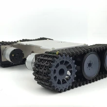 DIY 149 сплав Танк шасси с нейлоновым гусеничным ремнем гусеничный автомобиль робот шасси