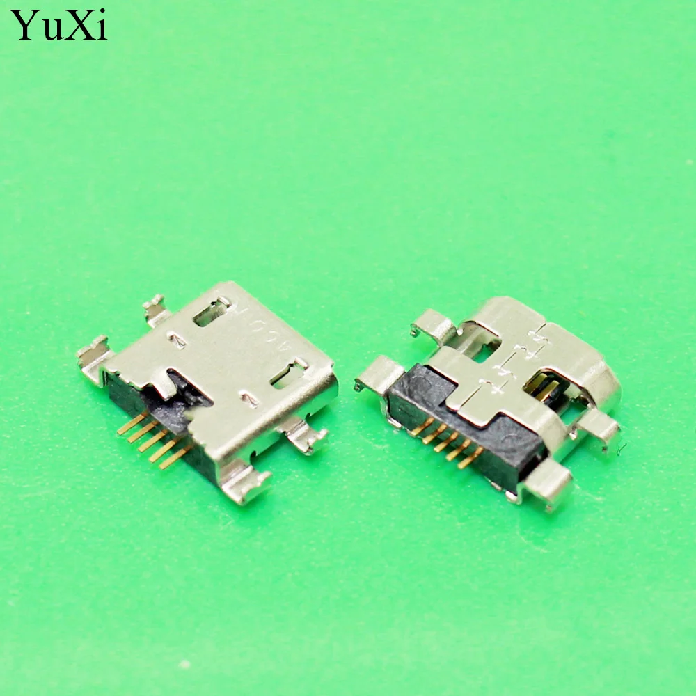 YuXi 10pcs/lot micro USB Charging Port connector repair parts for ASUS
