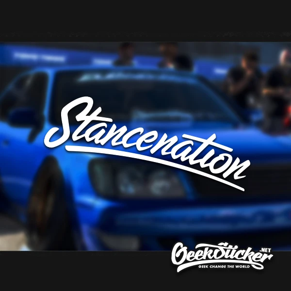 Stancenation hellaflush Водонепроницаемый авто лобовое стекло автомобиля наклейка на