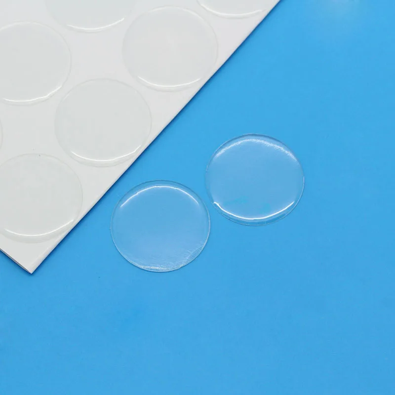 30Pcs Clear Round Resin Epoxy Domes Stickers Cabochons Crafts Embellishments Scrapbook Findings 10mm(3/8") | Дом и сад