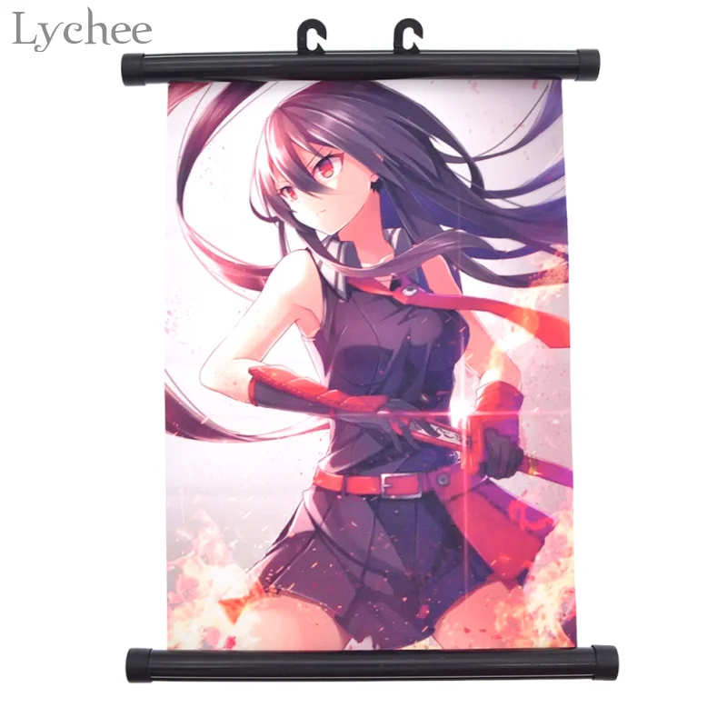 

Lychee Japanese Anime Akame ga KILL Canvas Scroll Painting Wall Scroll Poster Modern Art Poster Home Decor