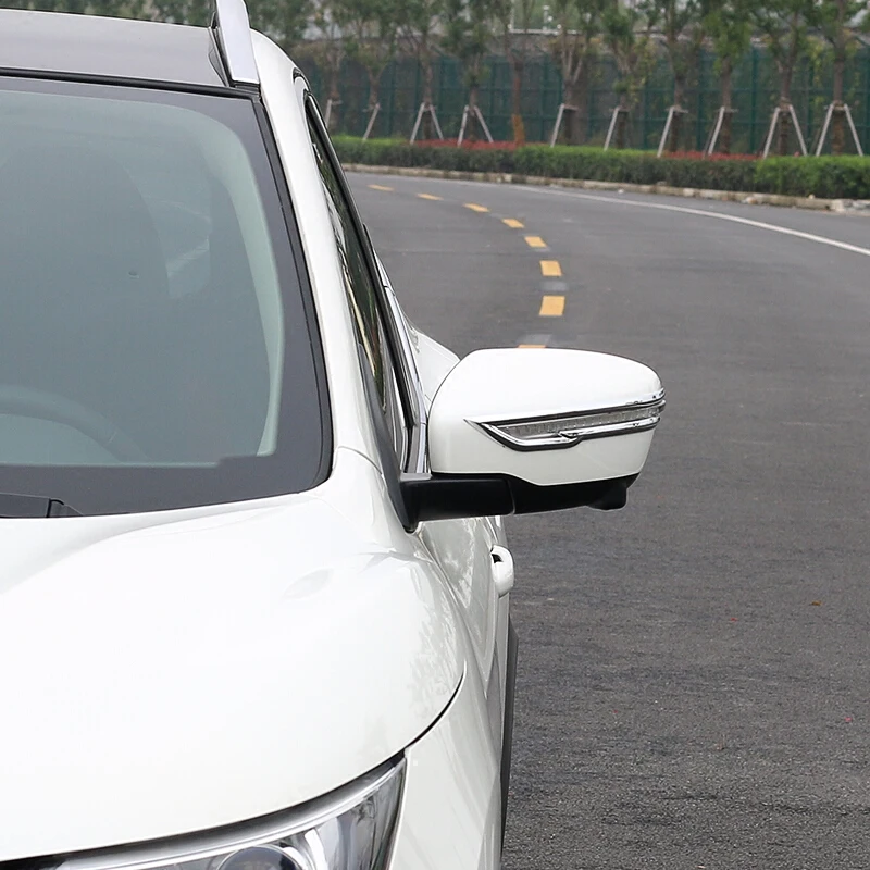For-Nissan-Pathfinder-2019-ABS-Chrome-Car-Rearview-mirror-decoration-strip-Cover-Trim-Sticker-car-accessories (2)