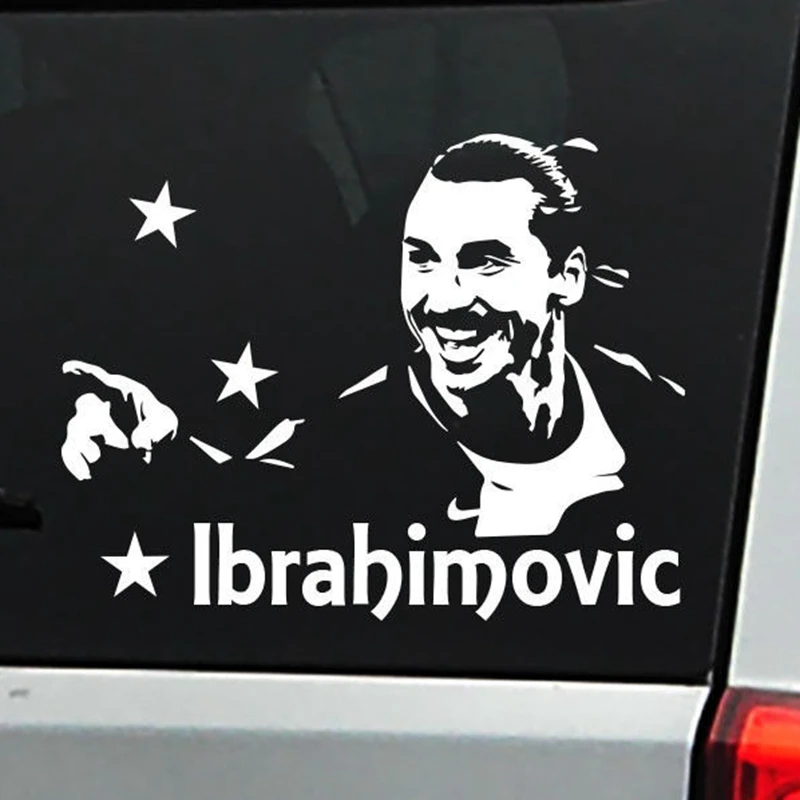 Ibrahimovic Neymar Наклейка на стену футбольного игрока для детской комнаты украшения