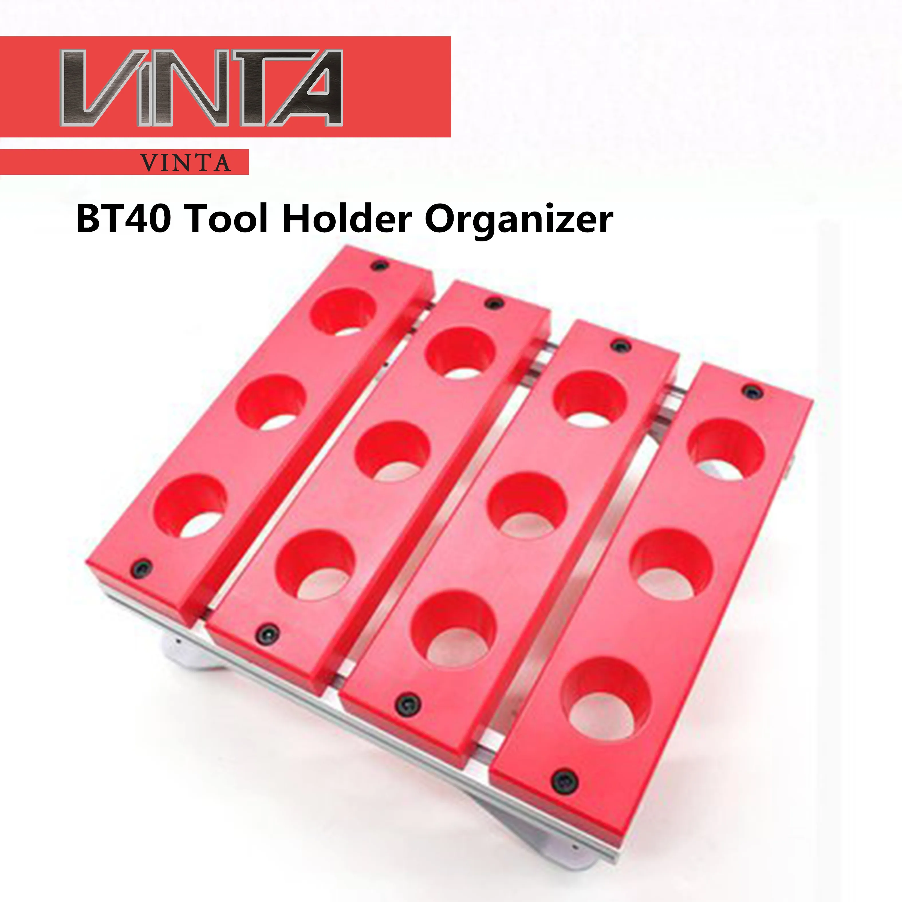 CNC End Mills Storage Case Stand BT40 BT50 Tapping Tool Holder