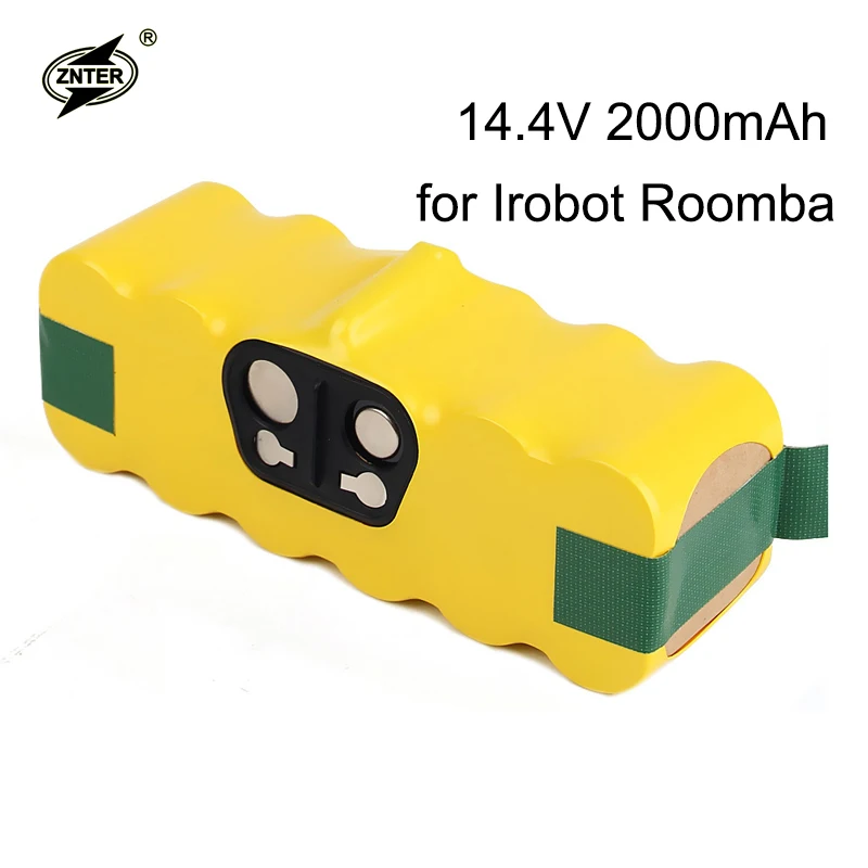 

ZNTER 14.4V 2000mAh Ni-MH Rechargeable Battery for Irobot Roomba 500Series/600Series/700Series/800Series/900Series