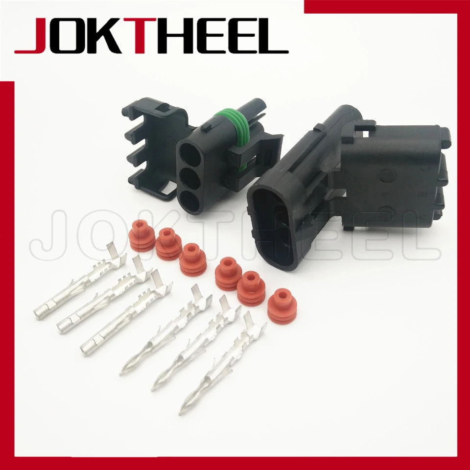 Waterproof 16 AWG Delphi Connection Systems 2 Circuits Terminal Kit 14 Weatherpack Delphi Packard 5 Completed Set Waterproof 16 AWG Delphi Connection Systems 2 Circuits Terminal Kit 14 Weatherpack Delphi Packard 5 Completed Set