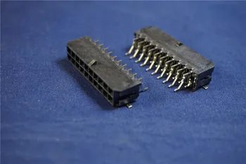 

5 pcs Micro-Fit connector 3.0 mm Wafer Dual Row Circuits 2x10 Pin 20 Position right angle SMT TAB Tin reflow Soldering PCB