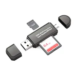 Mini-USB 2.0 + OTG Micro SD/SDXC TF Card Reader Адаптер для U диск писатели карты A7