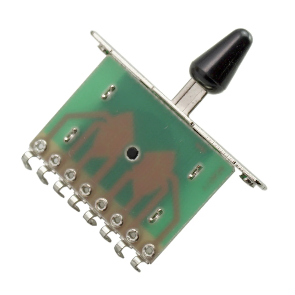 5 Way Pickup Selector Switch with Knob for Fender Stratocaster Telecaster Electric Guitars