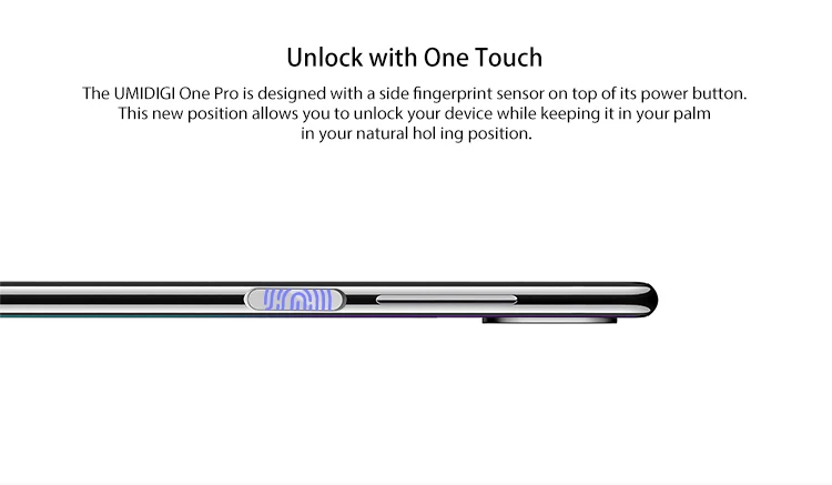 UMIDIGI UMI ONE PRO 4GB RAM 64GB ROM Helio P23 MTK6763 2.0GHz Octa Core 5.9 Inch Incell HD+ Full Screen Dual Camera Android 8.1 4G LTE Smartphone