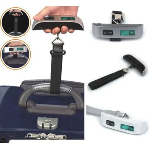 DHL 50PCS Digital Max 50KG Electronic Travel Suitcase Luggage Weighing