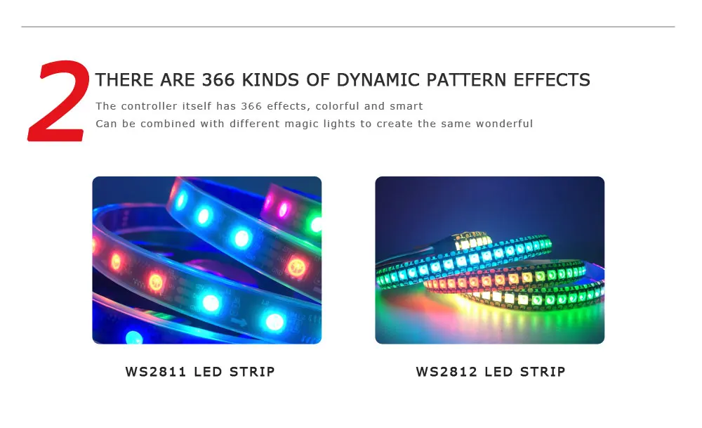 Светодиодные ленты светильник WS2812B WS2811 SK6812 RGB Led контроллер; 14 ключей RF беспроводной пульт дистанционного управления DC5-24V