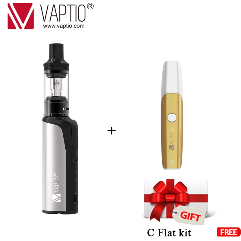 

Hot items 30W vape mod kit original Vaptio Cosmo electronic cigarette Kit with 1500mAh built-in battery 2.0ml 0.7-3.0ohm